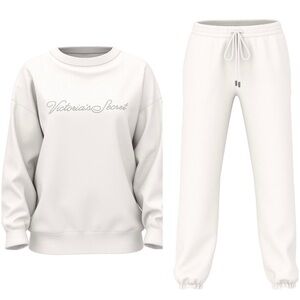 Victoria's Secret Sweatshirt and Sweatpants Set.